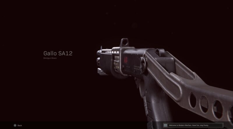 Лучшее снаряжение Gallo SA12 в Call of Duty: Warzone