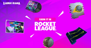 Вот вся косметика Rocket League, которая поступит в Fortnite с событием Llama-Rama