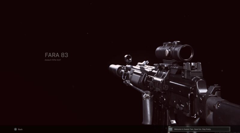 Лучшая загрузка FARA 83 для Call of Duty: Warzone