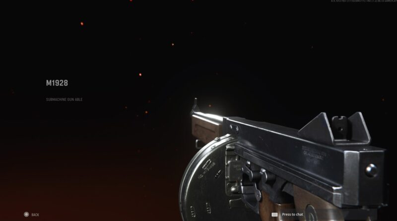 Лучшее снаряжение M1928 в Call of Duty: Vanguard