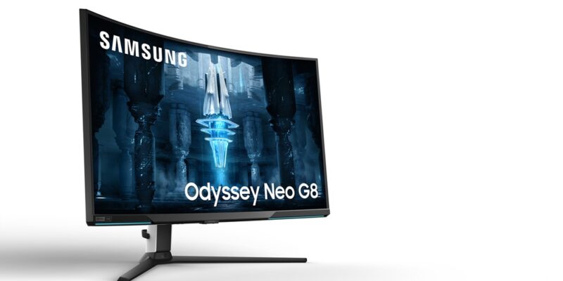 Samsung представила изогнутый игровой монитор Odyssey Neo G8 с разрешением 4K 240 Гц