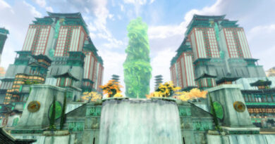 Предварительный просмотр Guild Wars 2: End of Dragons — исследование Нового города Кайненг с помощью нефритовых ботов