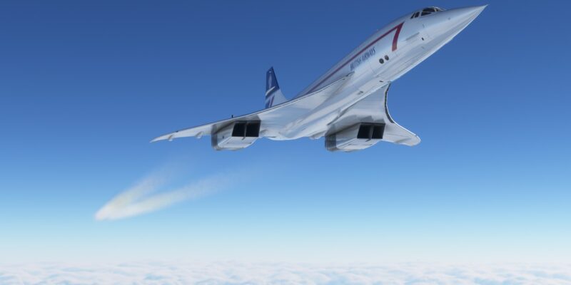 Знаменитый Concorde скоро появится в Microsoft Flight Simulator
