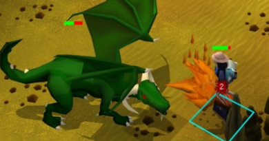 Где найти зеленых драконов в OSRS