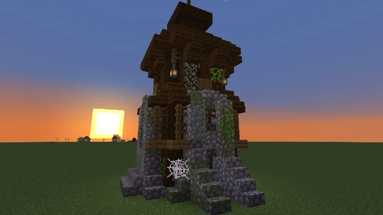Как построить сторожевую башню в Minecraft
