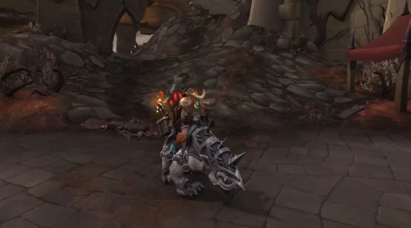 World of Warcraft: как получить ездового горного гаргона «Боевой надгробный камень»