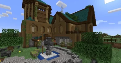 Как построить особняк в Minecraft