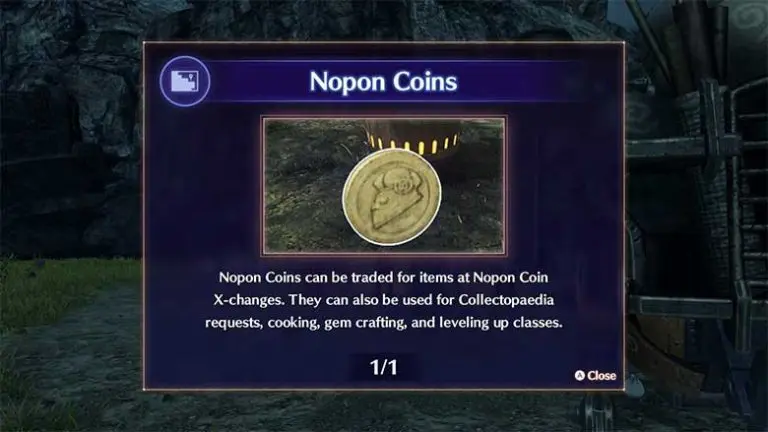 Xenoblade Chronicles 3: Гайд по монетам Nopon