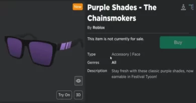 Roblox: как попасть на концерт Purple Shades Chainsmokers