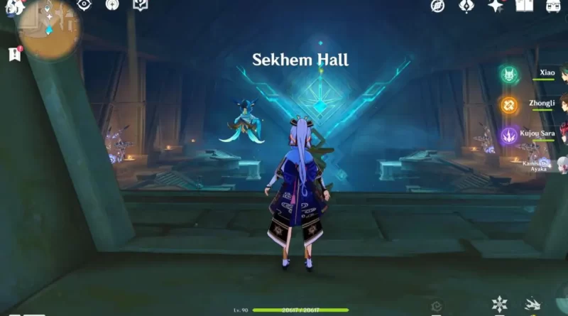 Genshin Impact: как решить головоломку с дренажной водой Sekhem Hall