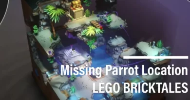 LEGO Bricktales: Решение для подземелий с навыками парения | Где найти попугая