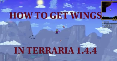 Terraria: как получить крылья 1.4.4