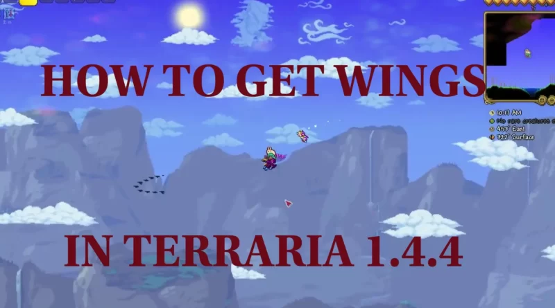 Terraria: как получить крылья 1.4.4