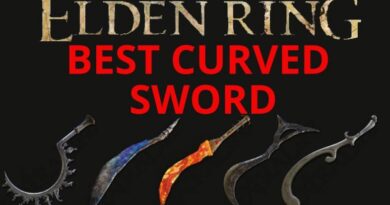 [10 лучших] Рейтинг лучших изогнутых мечей Elden Ring (и как их получить)