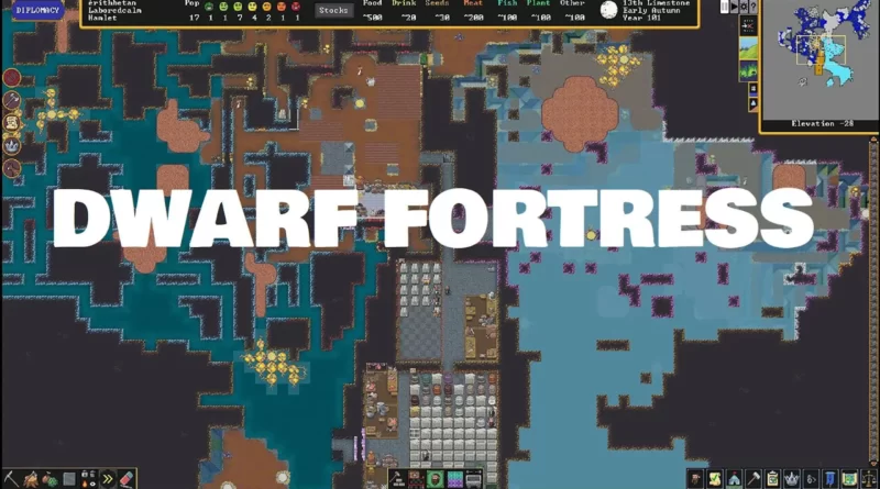 Dwarf Fortress: как построить колодец