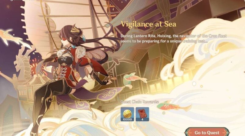 Genshin Impact: Руководство по бдительности на море (Lantern Rite 2023)