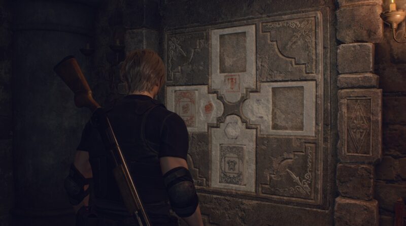 Resident Evil 4 remake: руководство по головоломке на планшете с литографическим камнем