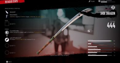 Dead Island 2: уникальное местоположение оружия меча нефритового дракона