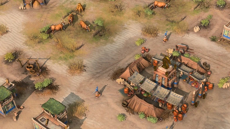 Как играть за малийцев в Age of Empires 4