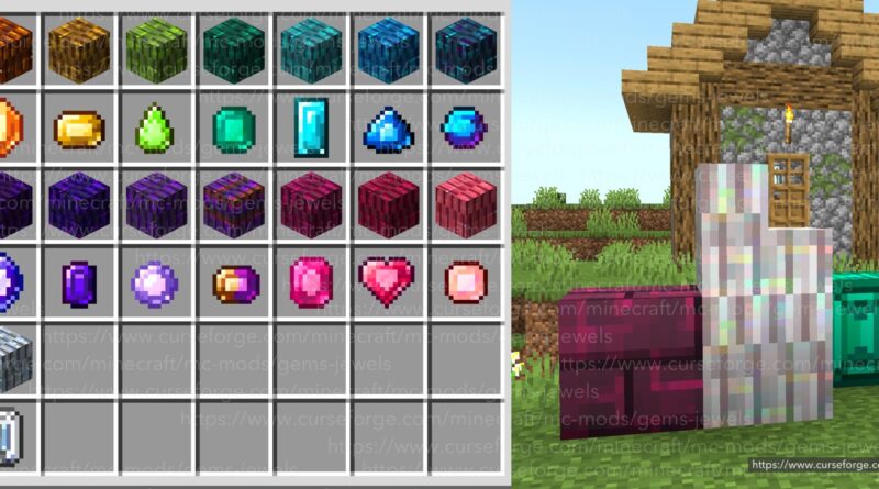 Minecraft: как добавить драгоценные камни к оружию и снаряжению | Руководство по созданию самоцветов
