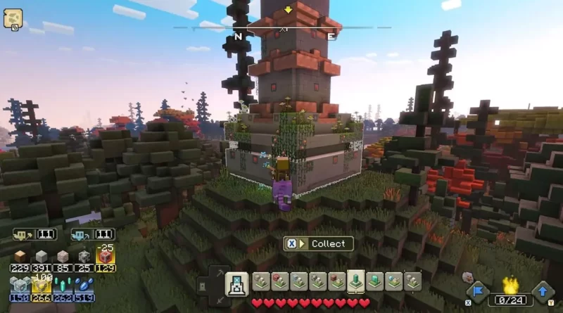 Minecraft Legends: как собирать башни
