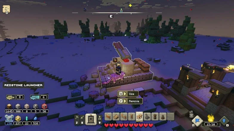 Как разрушить стены пиглинов в Minecraft Legends