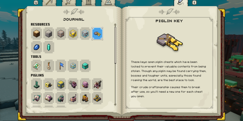 Где найти ключи Пиглина и как их использовать в Minecraft Legends