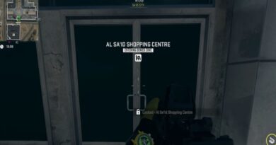 Как получить и использовать ключ от торгового центра Al Sa'id в демилитаризованной зоне