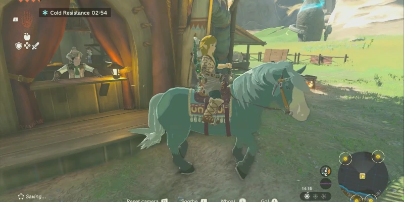 Как оживить лошадей в Zelda: Tears of the Kingdom