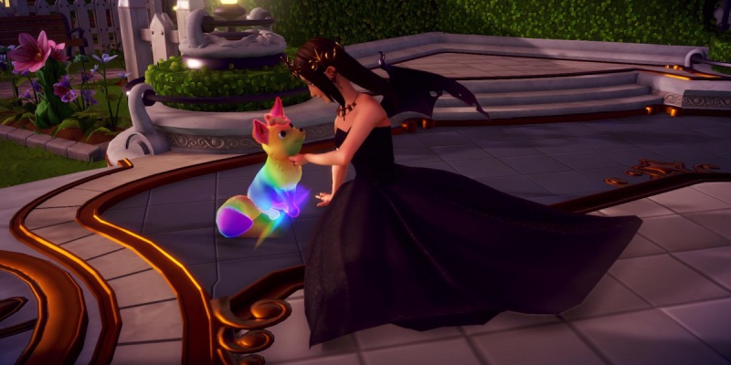 Как получить компаньона Rainbow Fox в Disney Dreamlight Valley
