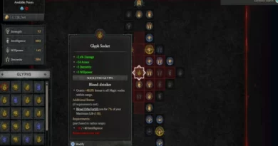 Как переключать доски Paragon в Diablo 4