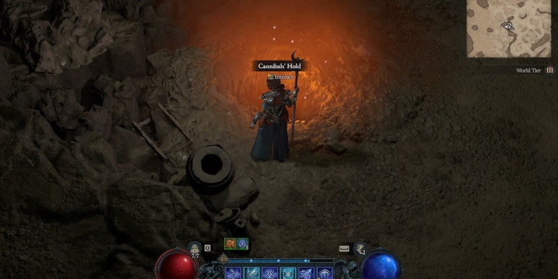 Где найти подвал Каннибала в Diablo 4