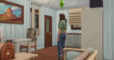Как красить потолки в The Sims 4