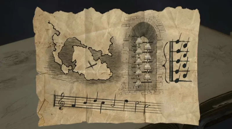 Как использовать музыкальную карту в Hogwarts Legacy — Местонахождение сокровищ