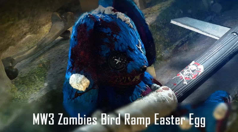 Пасхальное яйцо Modern Warfare 3 Zombies Bird Ramp